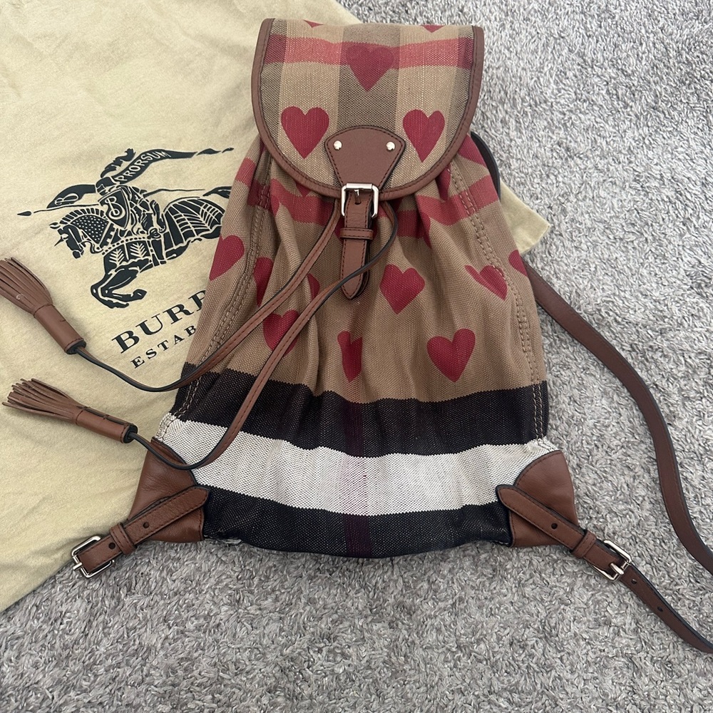 Burberry back pack ♥️🌺